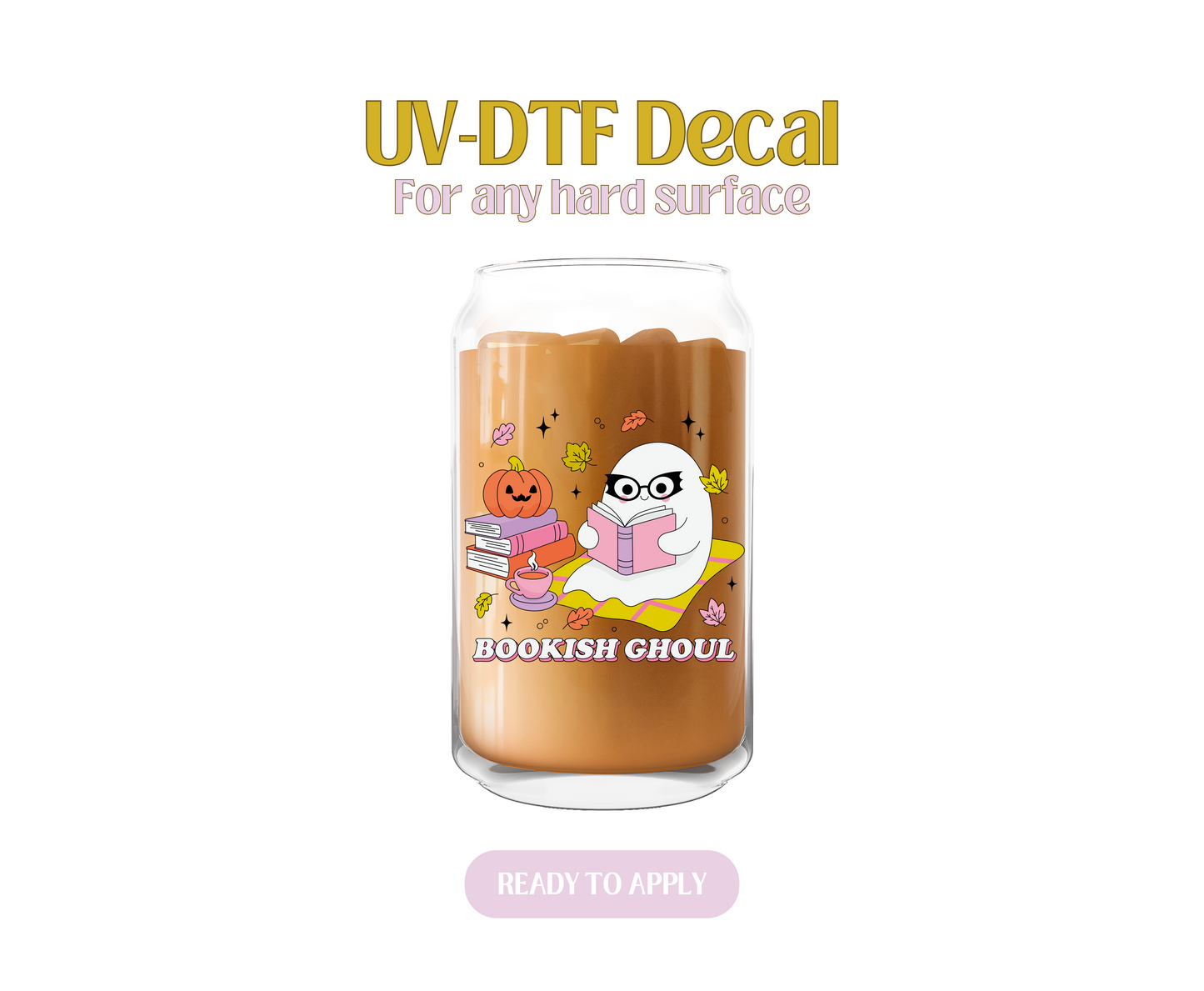 Bookish Ghoul UV-DTF Decal