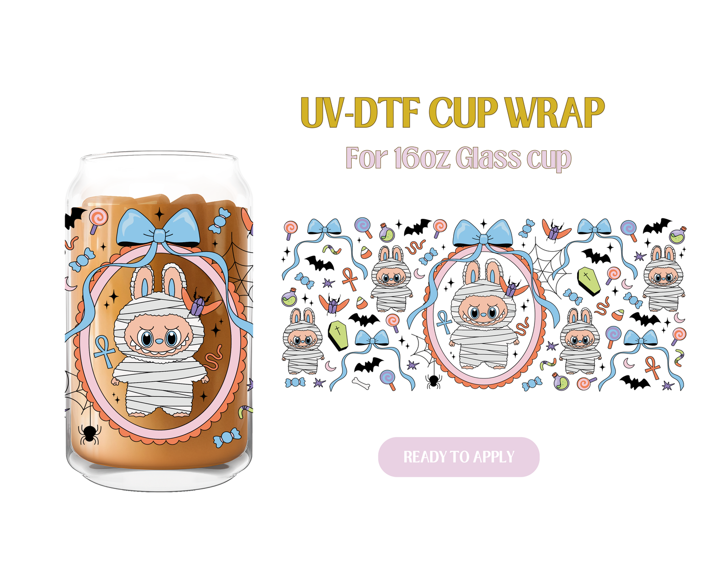 Bubu Mummy Wrap UV-DTF Wrap