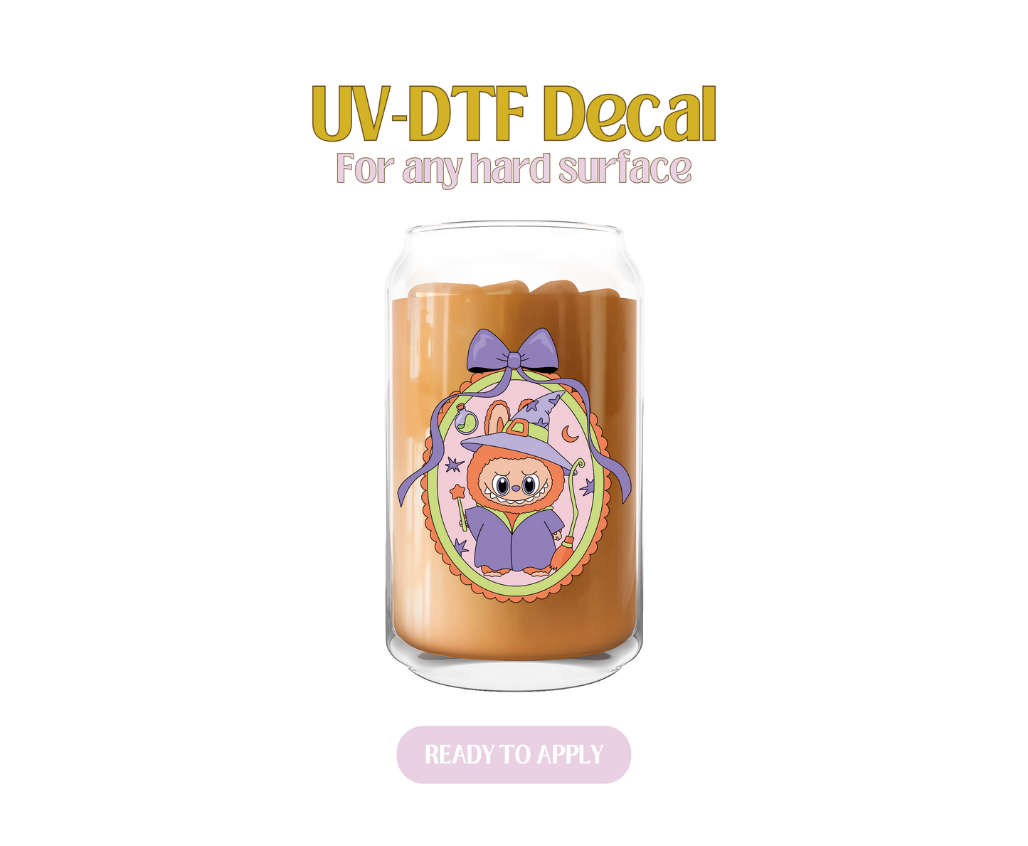Bubu Witch UV-DTF Decal