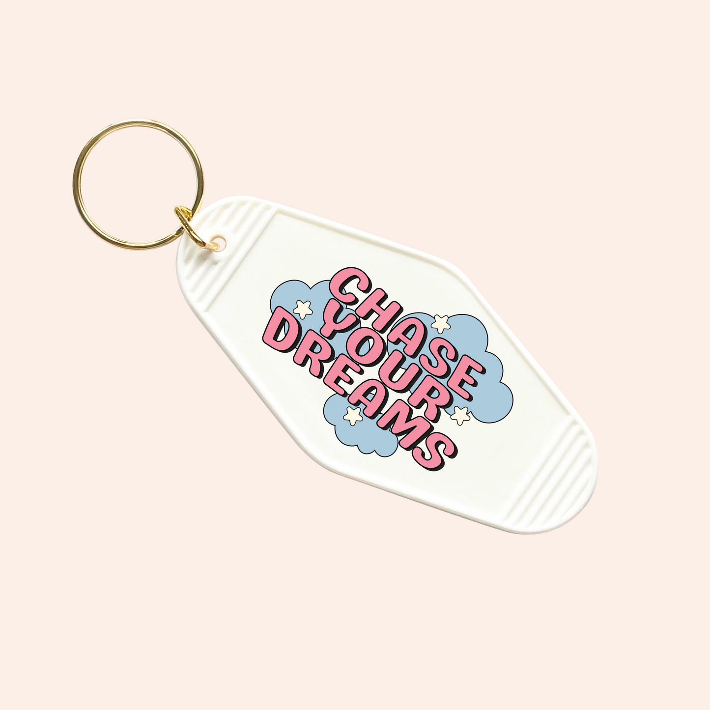 Chase your dreams UV-DTF Keychain