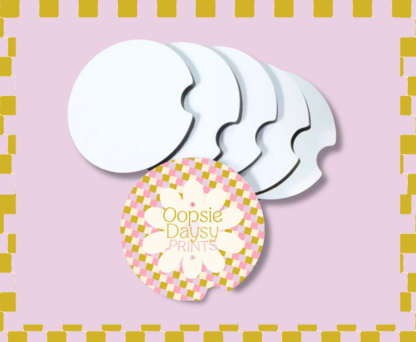 Blank Car Coasters (20ct)
