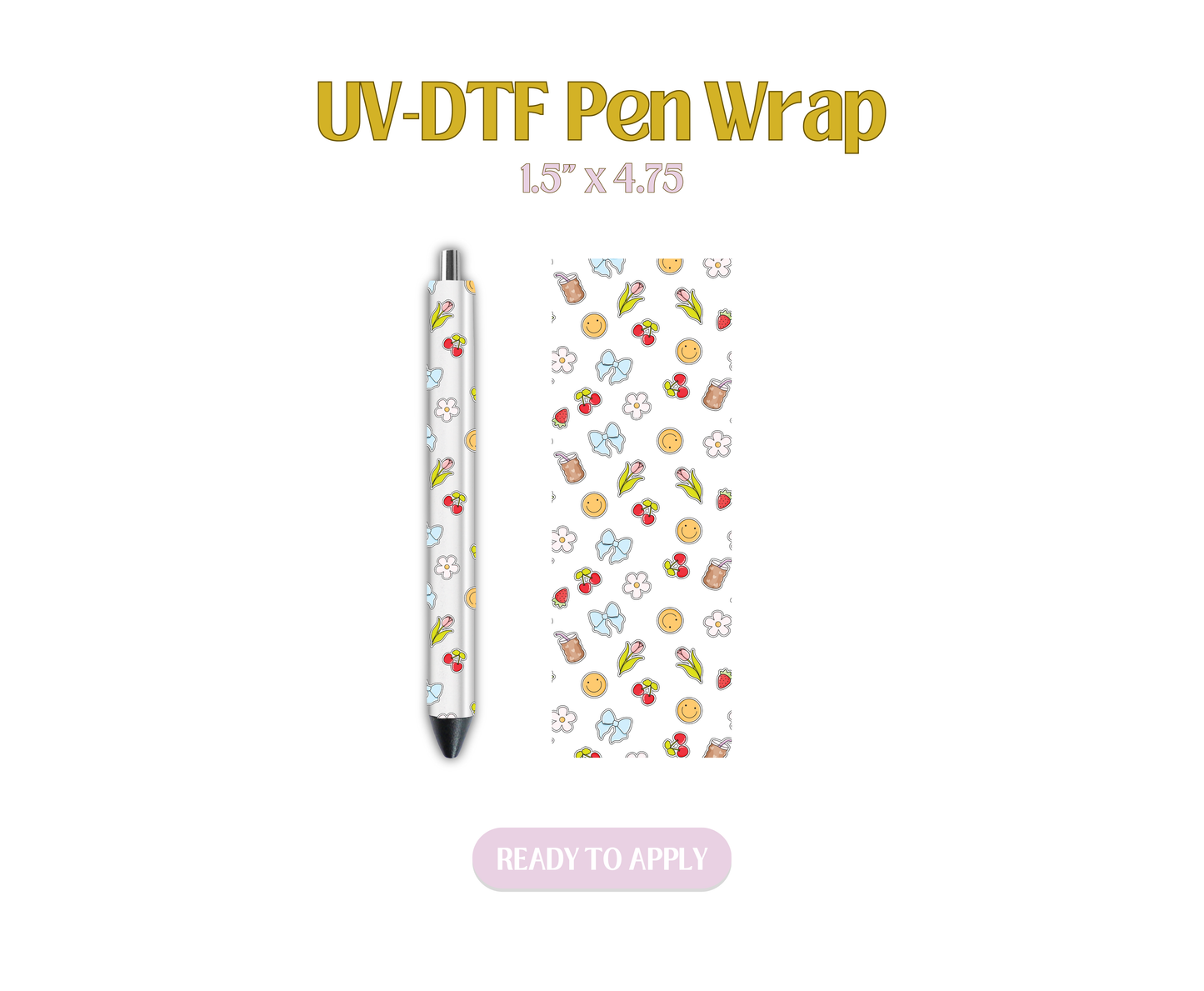 Cutie Stickers UV-DTF Pen Wraps