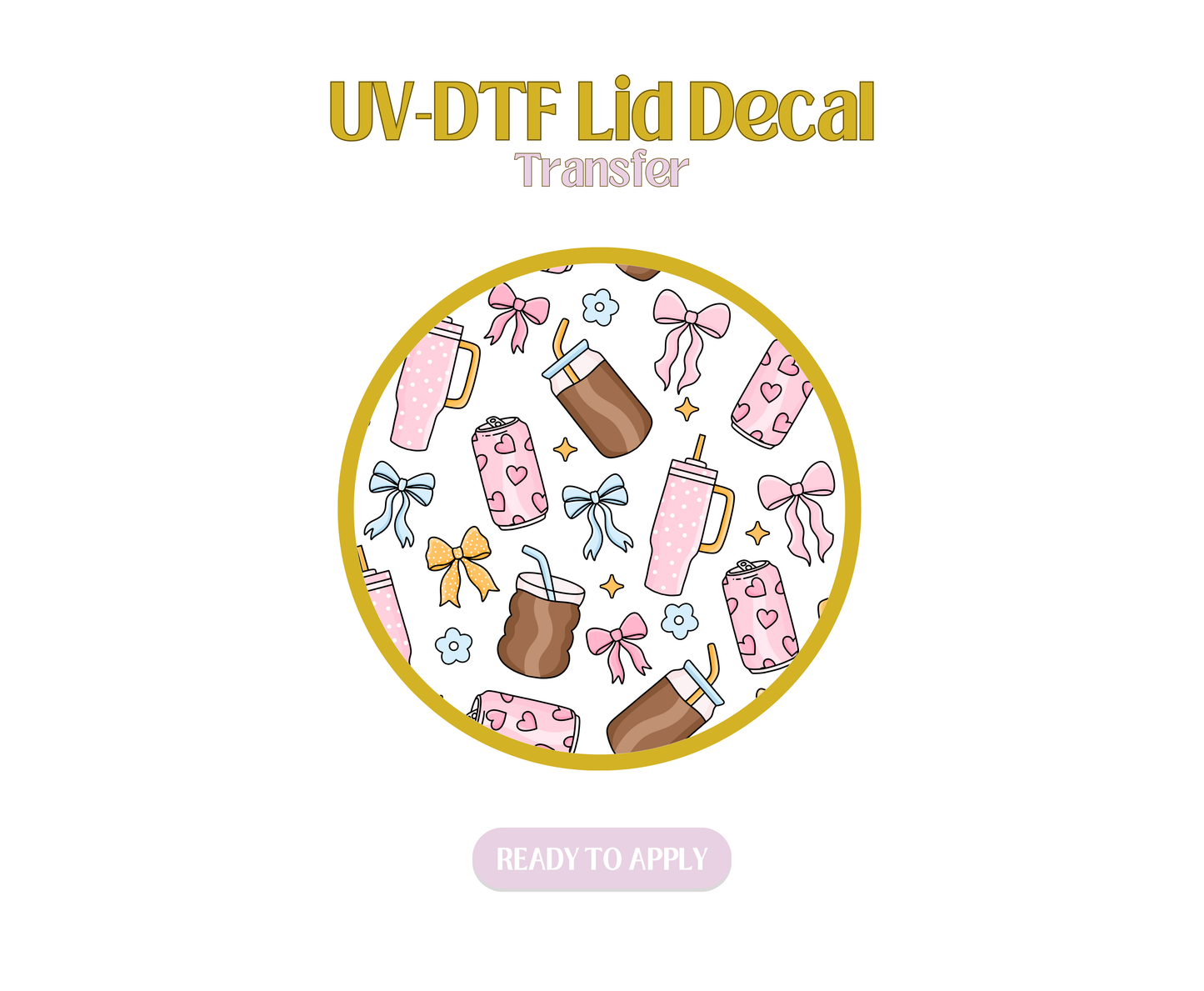Drink Goblin UV-DTF Lid Decal