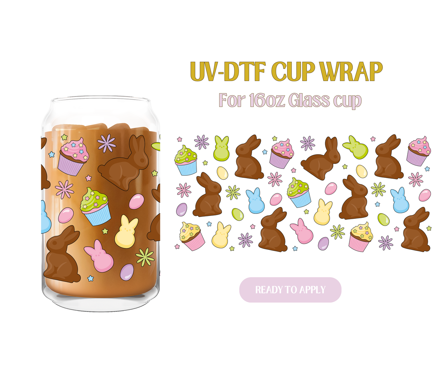 Easter Treats UV-DTF Wrap