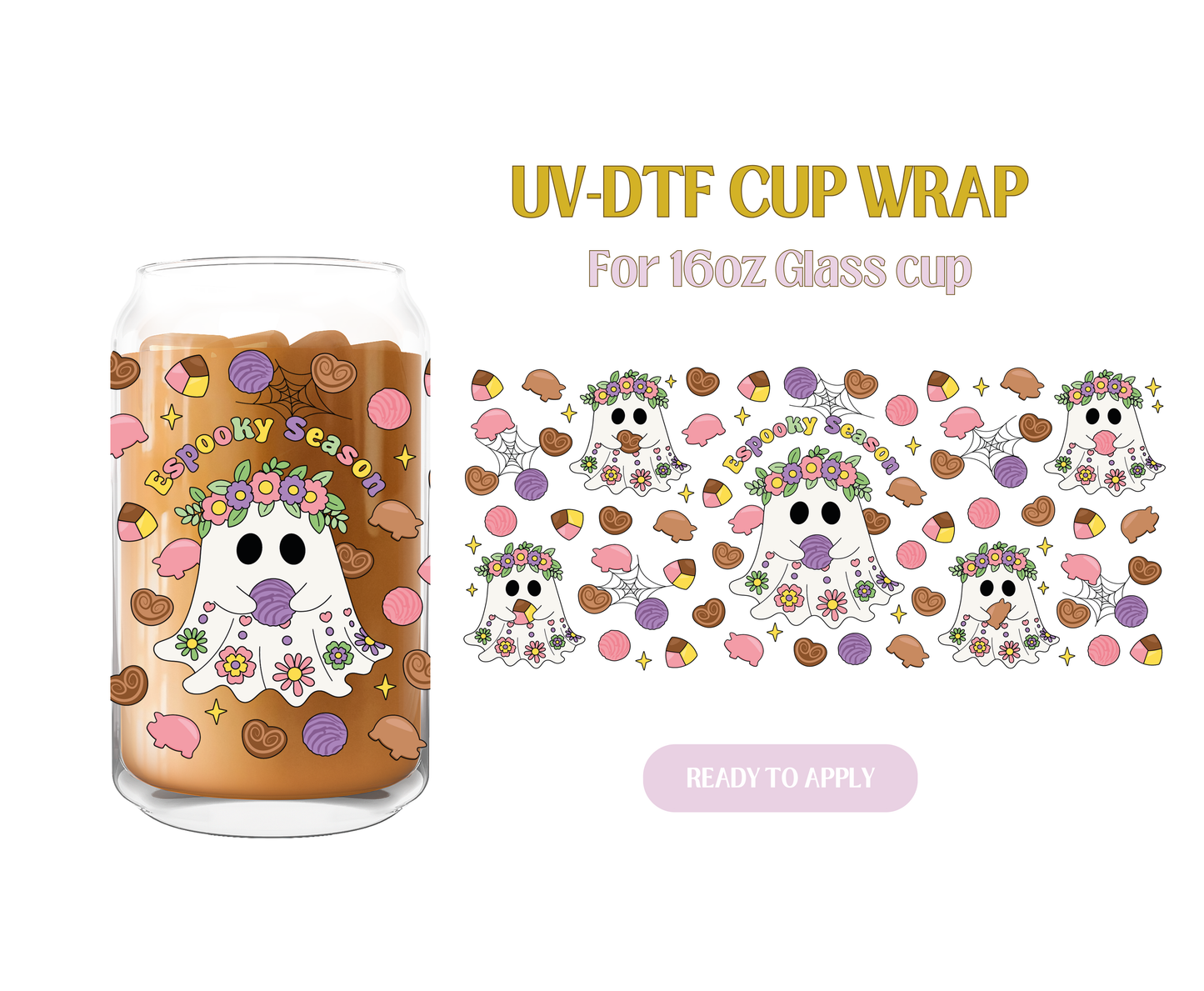 Espooky Season UV-DTF Wrap