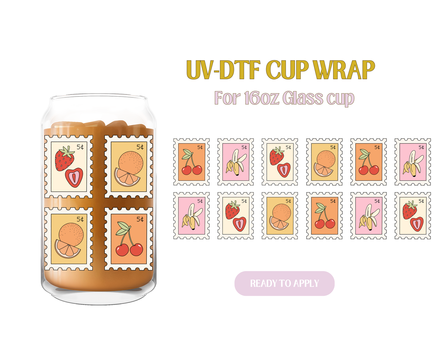 Fruity Stamps UV-DTF Wrap