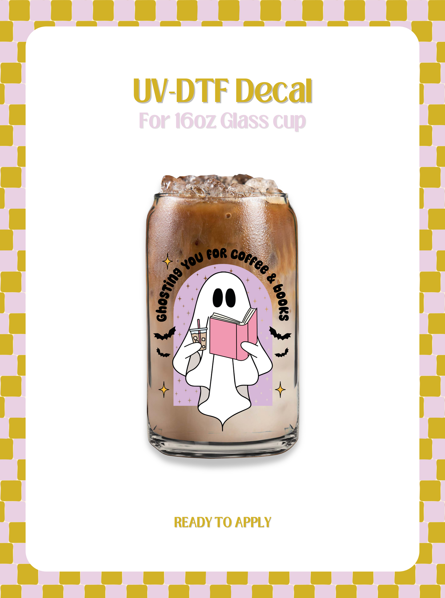 Ghosting you UV-DTF Decal