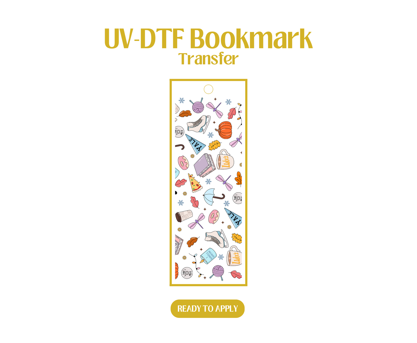 Gilmore GIrls UV-DTF Bookmark