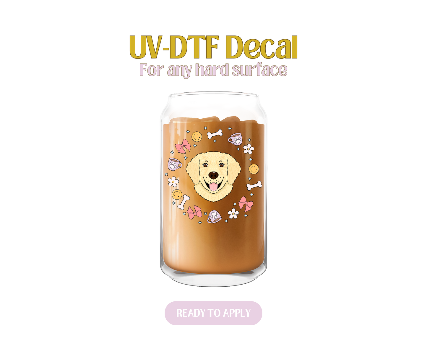 Golden Light UV-DTF UV-DTF Decal