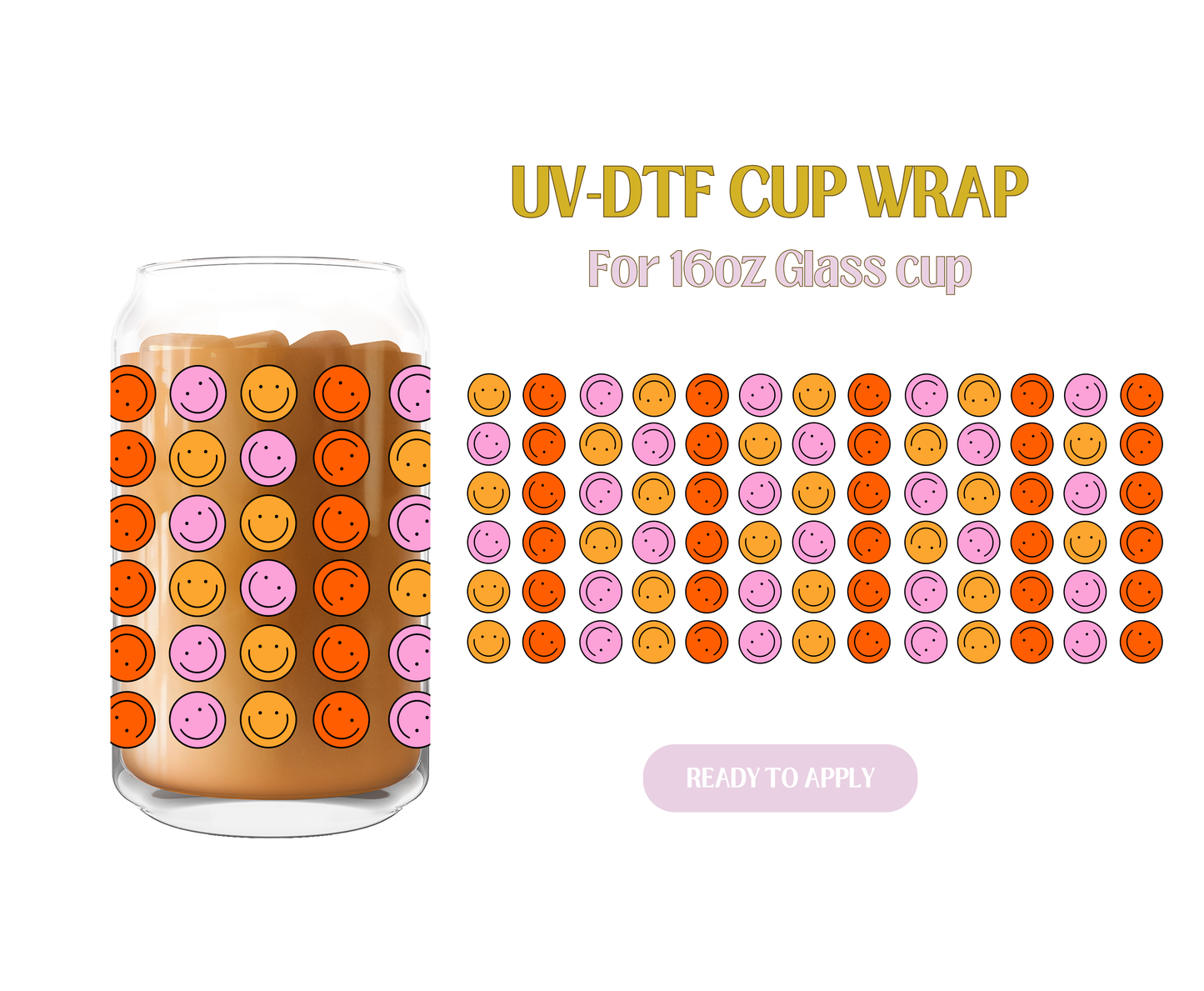 Happy UV-DTF Wrap