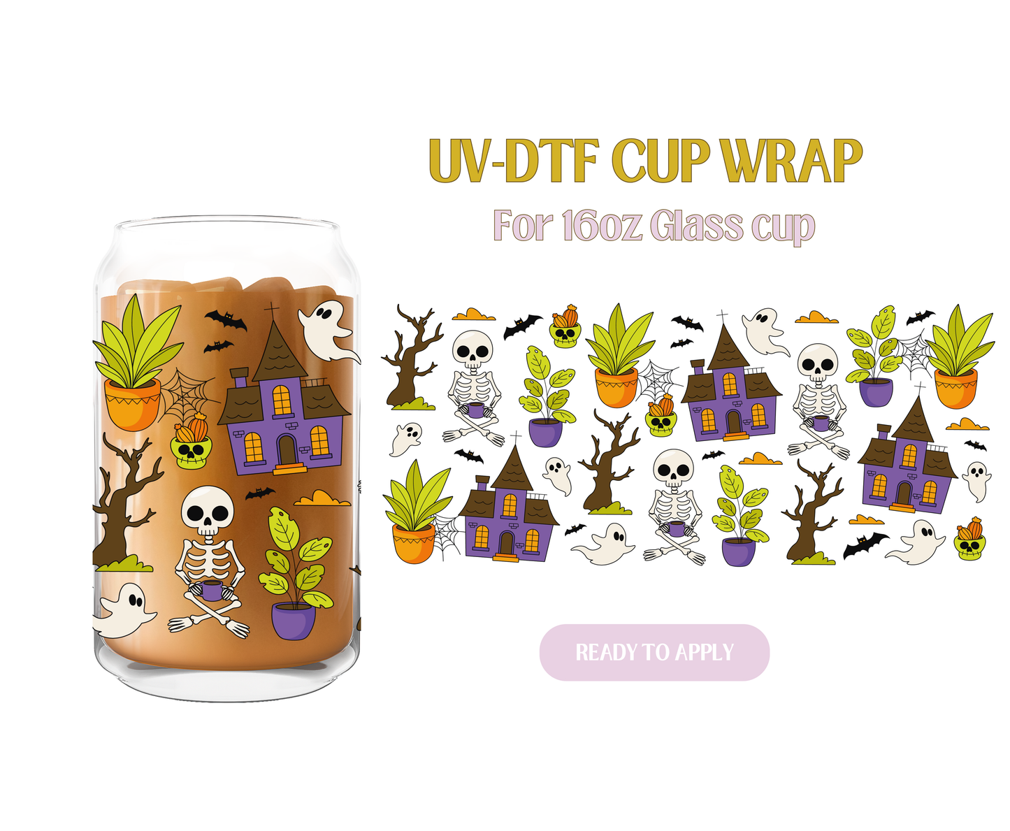 Haunted Garden Wrap UV-DTF Wrap