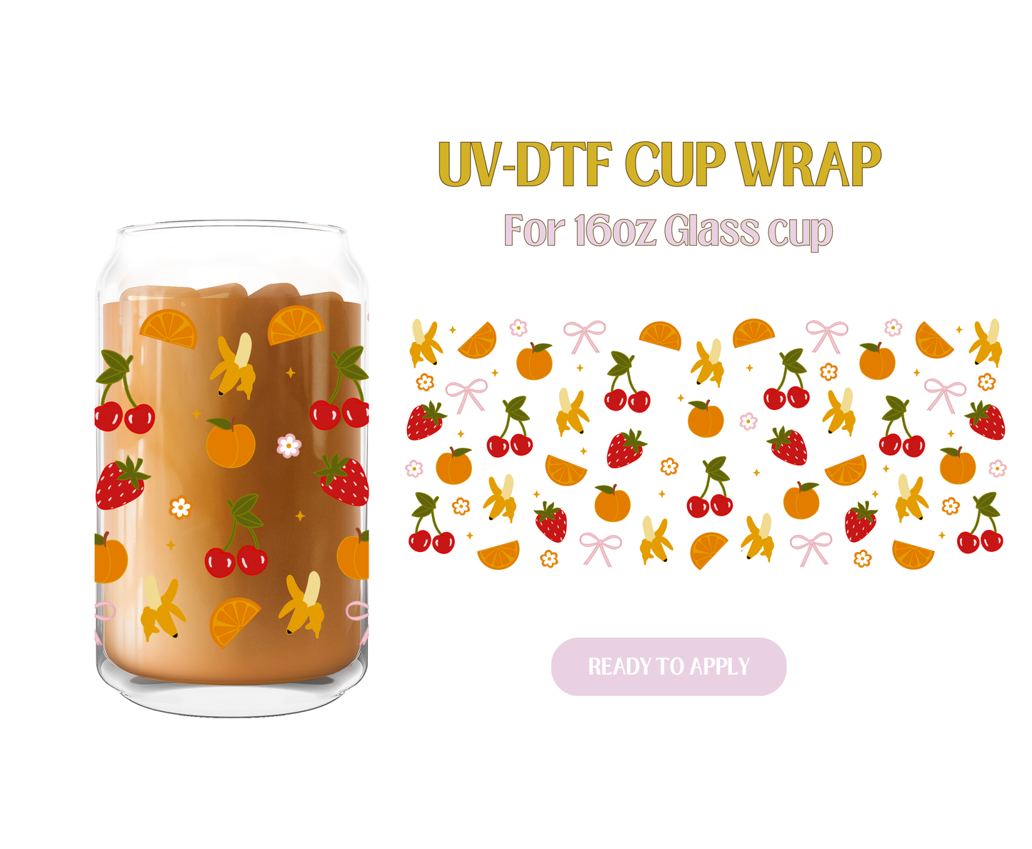 It's alittle Fruity UV-DTF Wrap