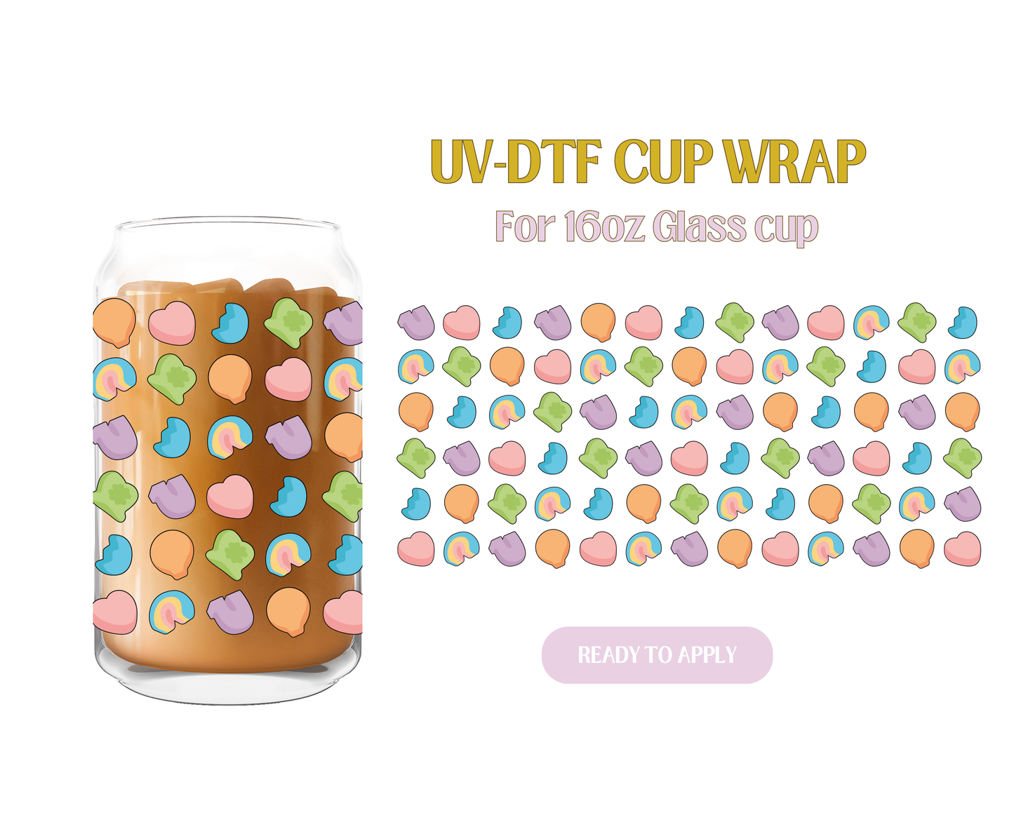 Lucky Charms UV-DTF Wrap