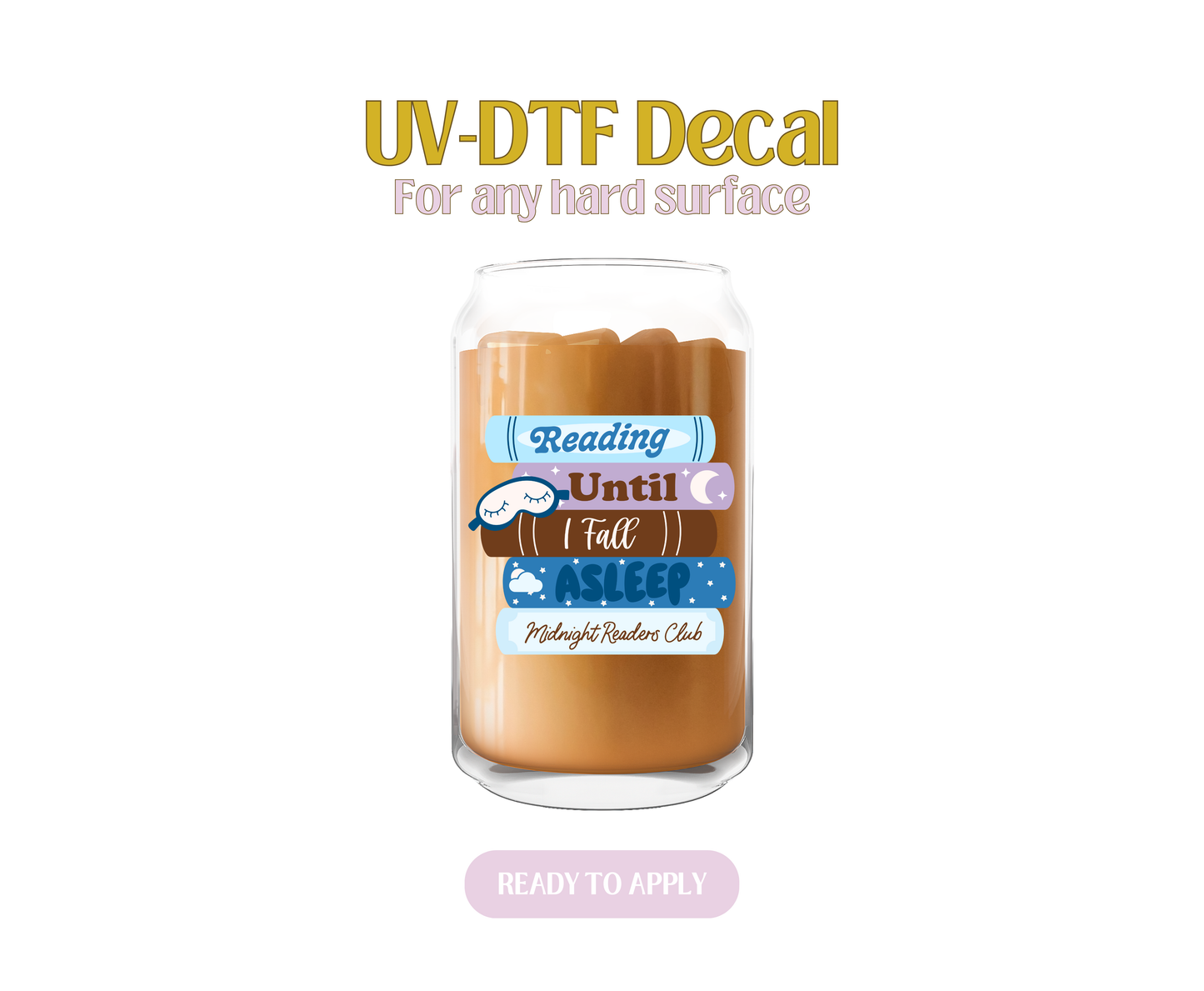 Midnight Readers Club UV-DTF Decal