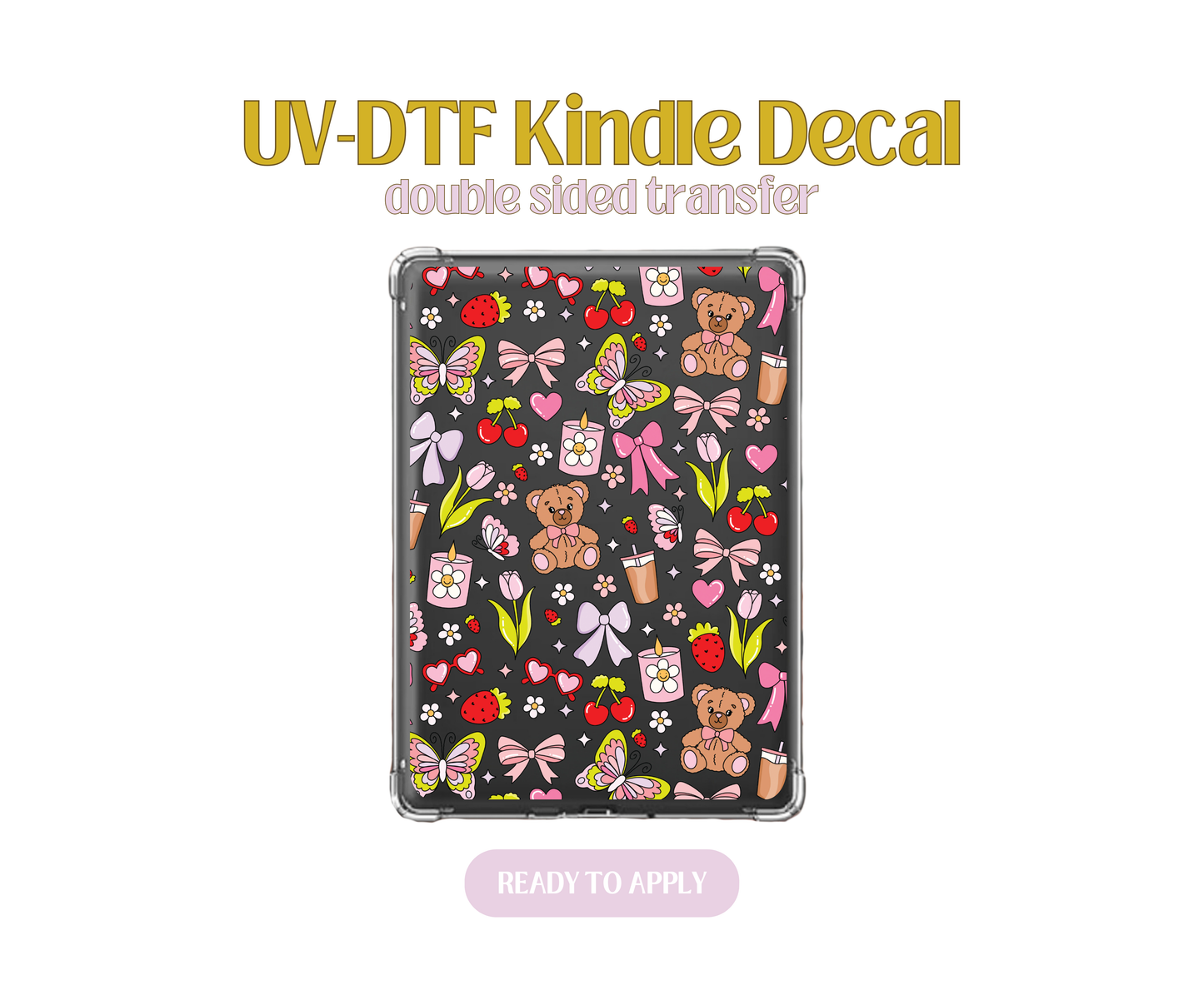 Moments UV-DTF Kindle Decals