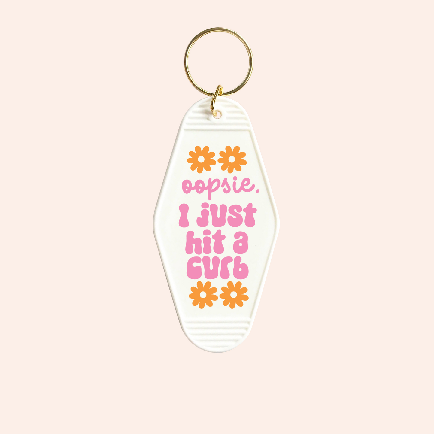 Oopsie UV-DTF Keychain