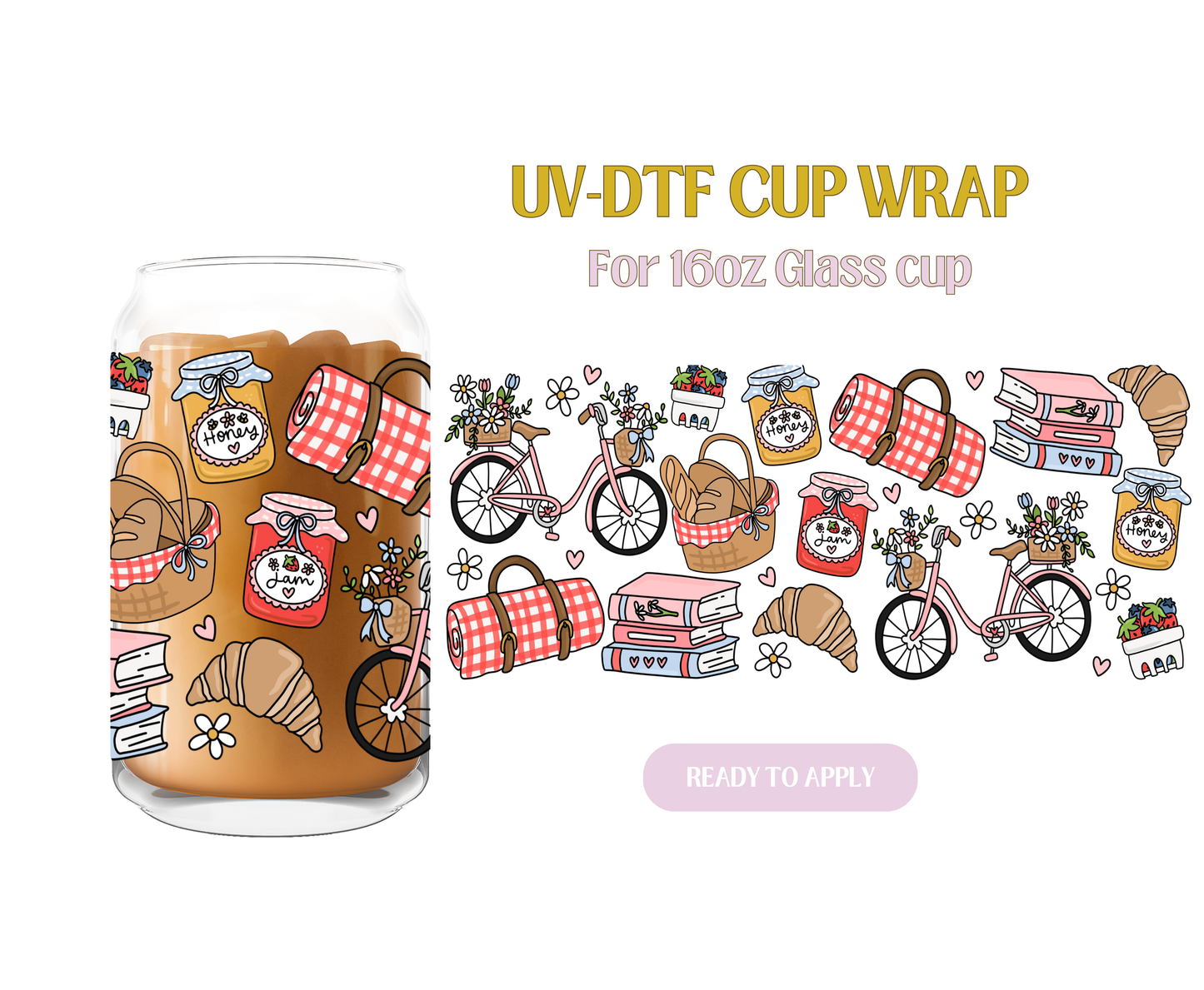 Picnic Spring UV-DTF Wrap