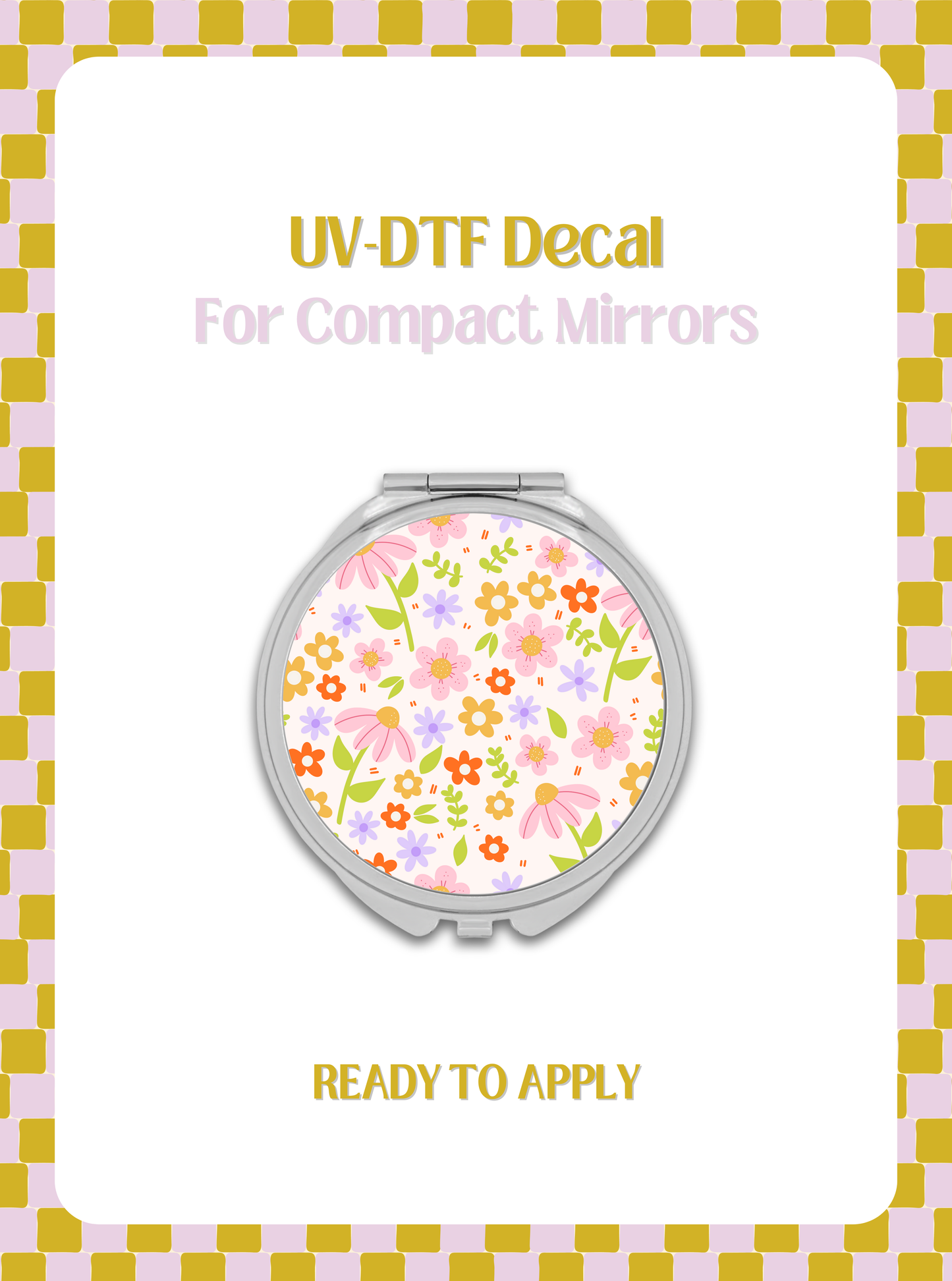 Pretty Florals UV-DTF