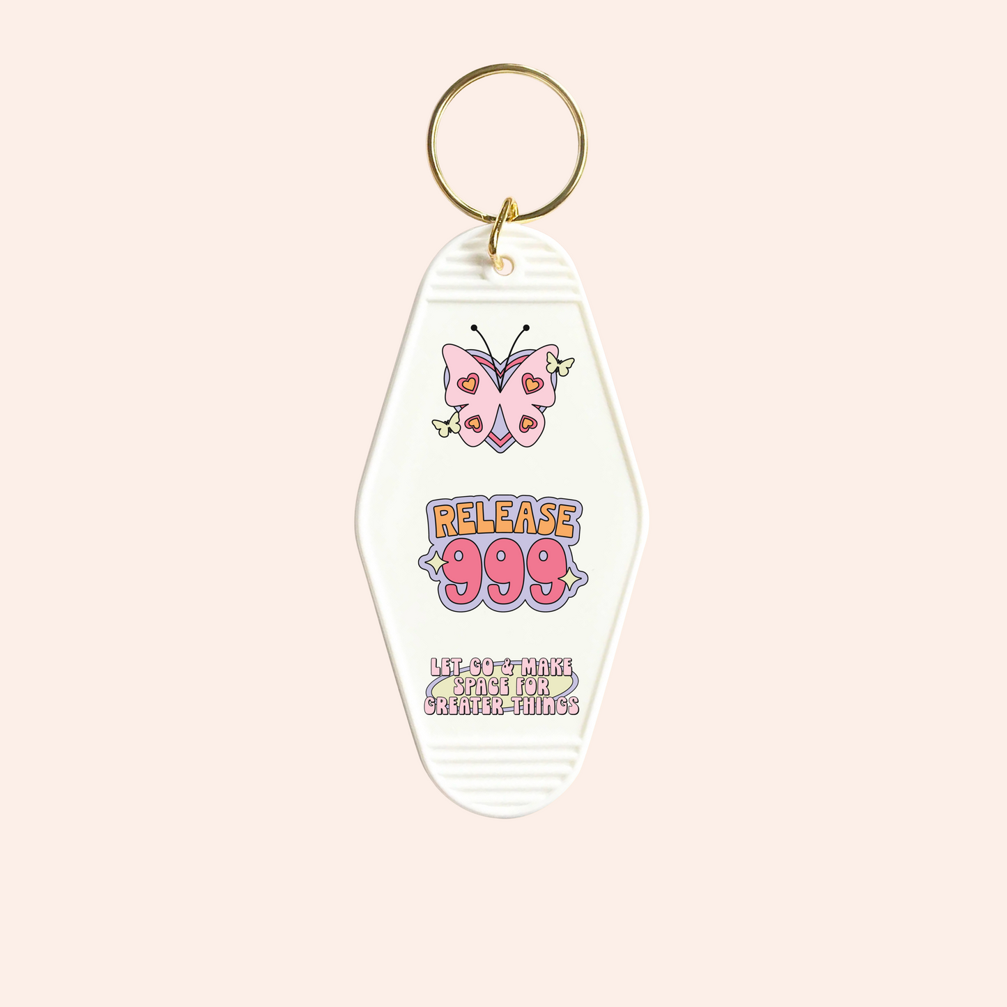Release 999 UV-DTF Keychain