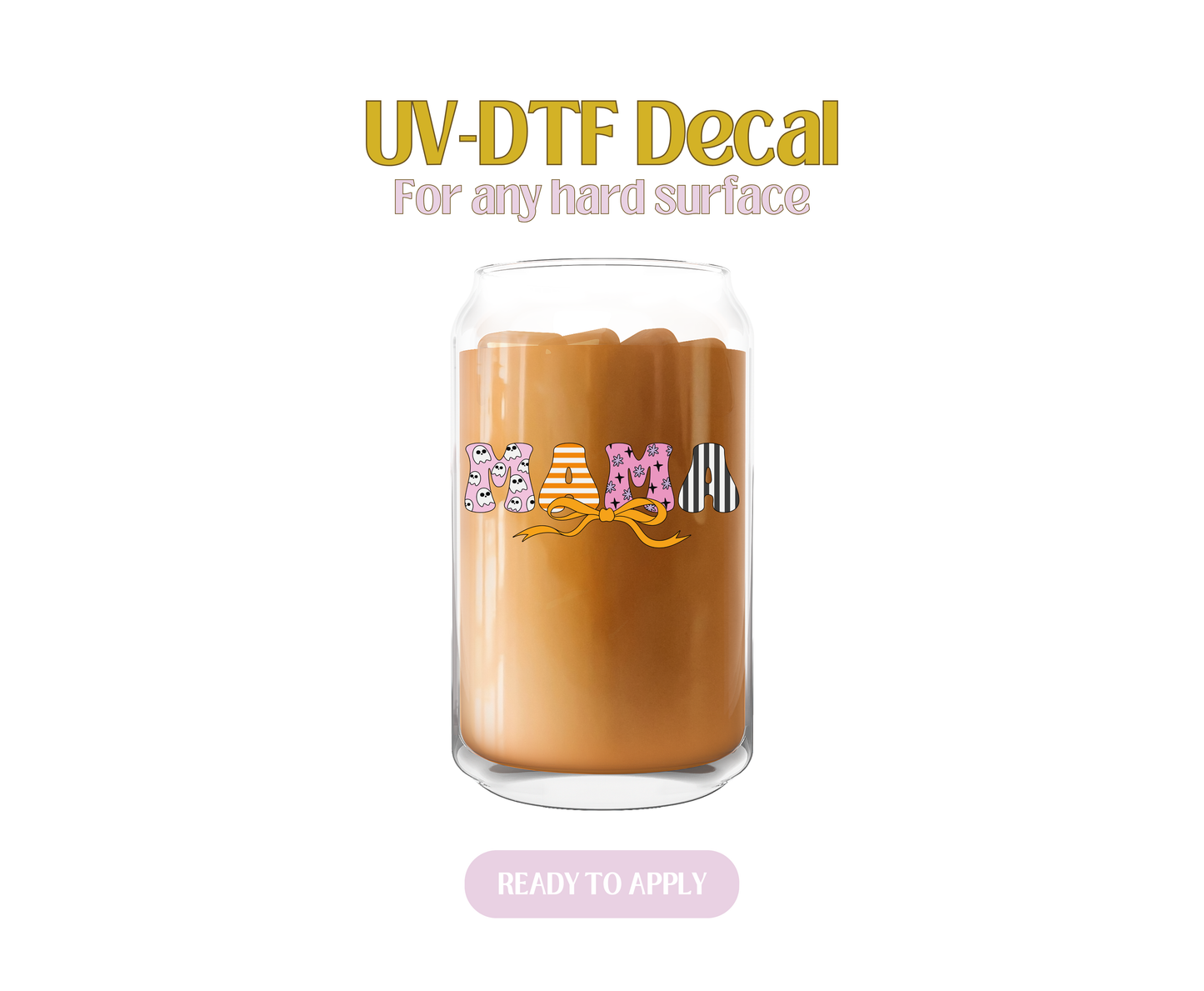 Spooky Mama UV-DTF Decal