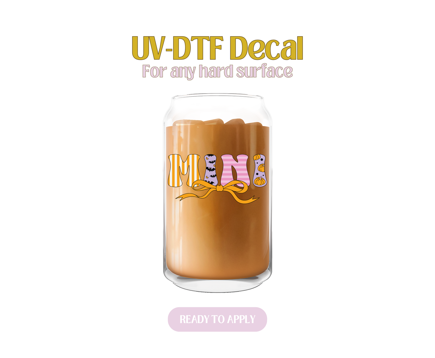 Spooky Mini UV-DTF Decal