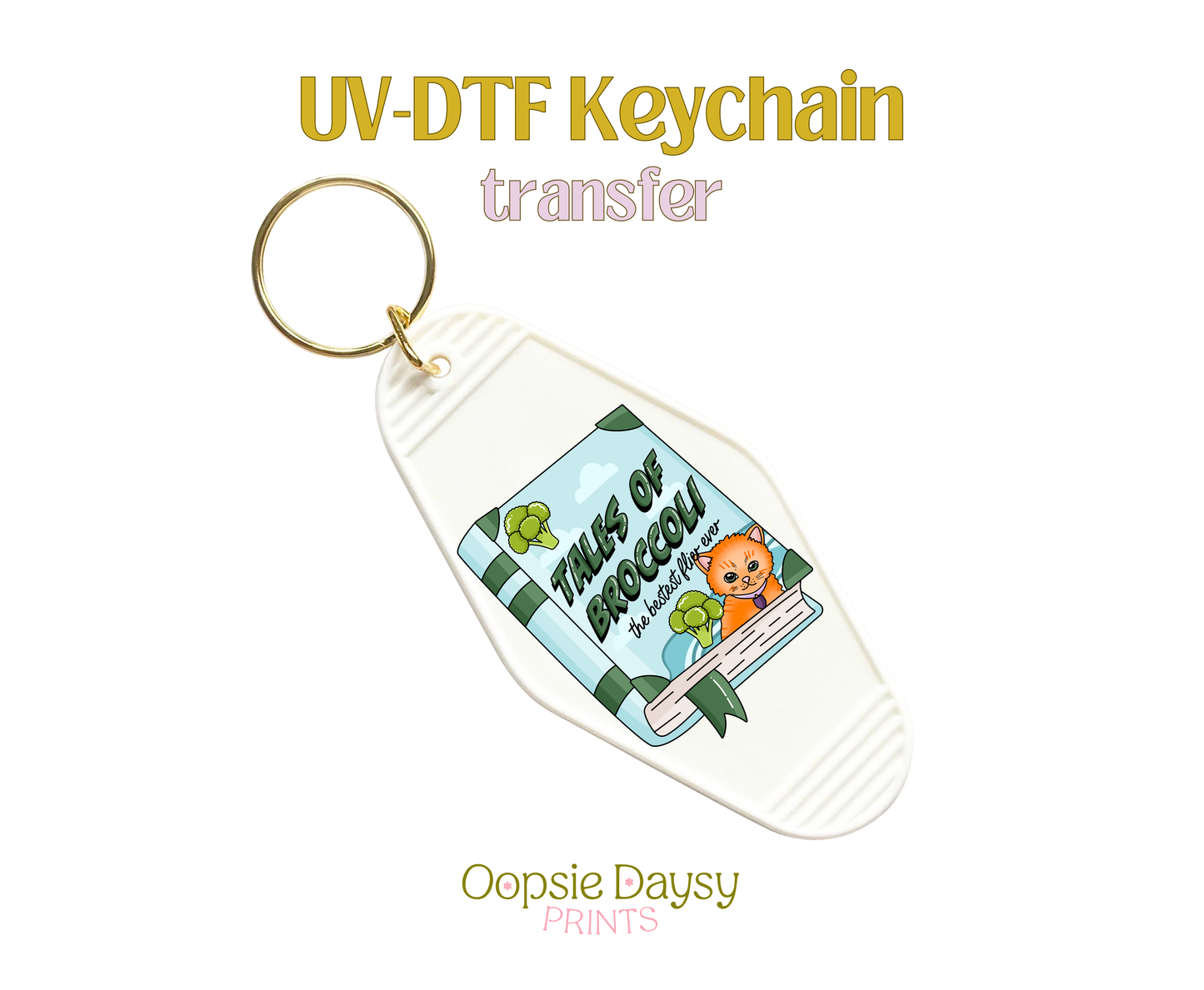 Tales of Broc UV-DTF Keychain