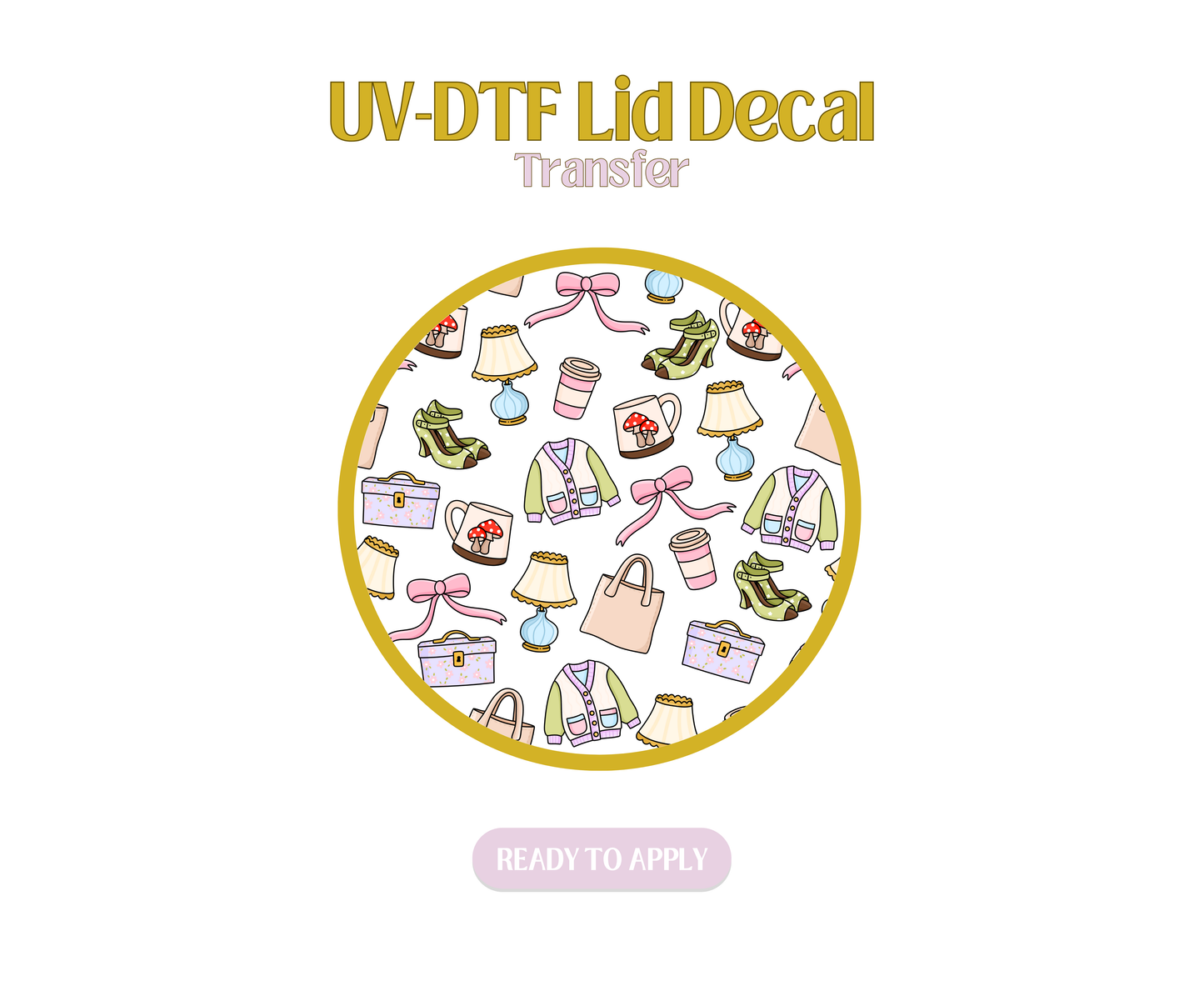 Thrifted UV-DTF Lid Decal
