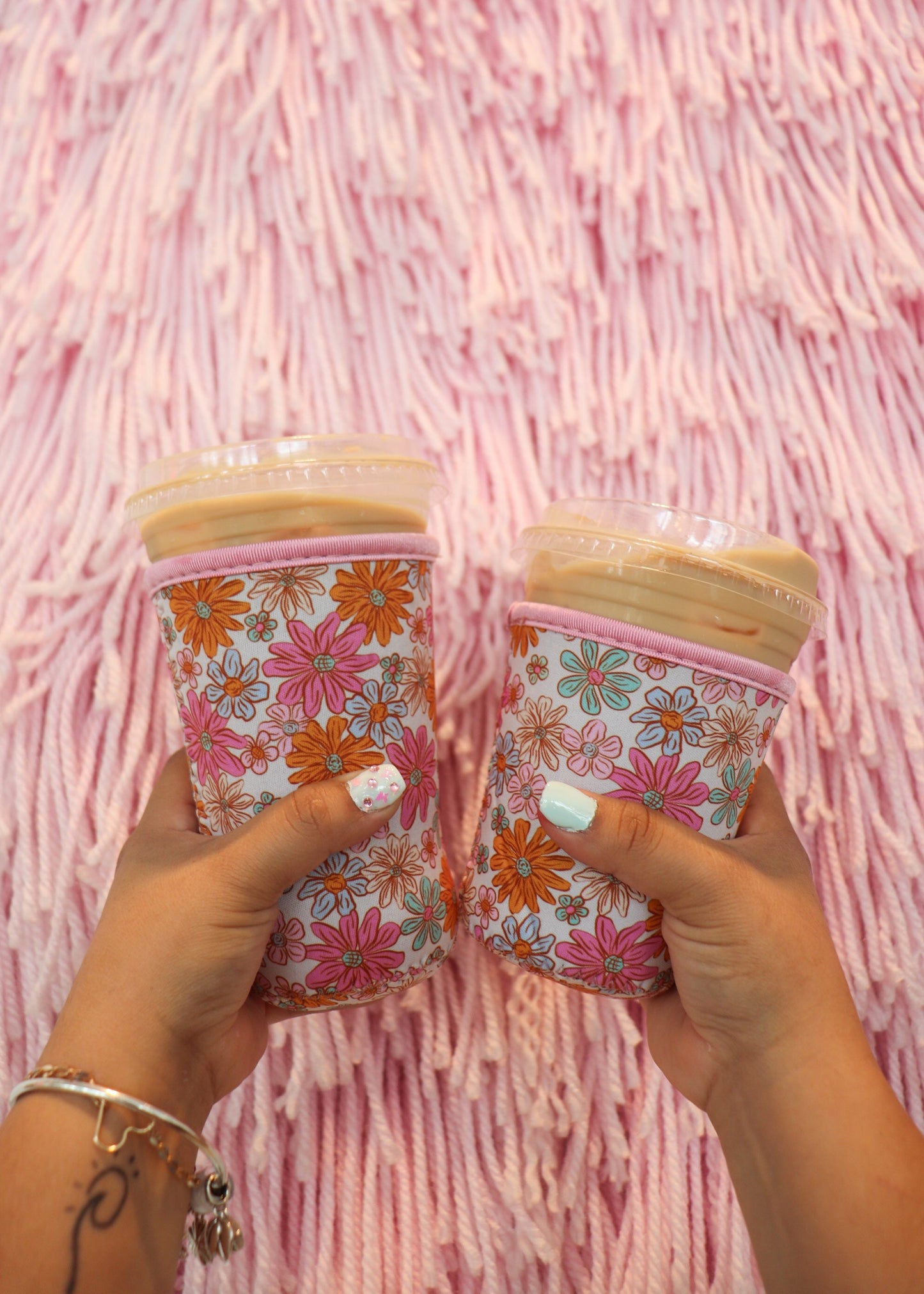 Sweet Summer Floral Cup Sleeve
