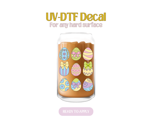 Cutie Easter Eggs UV-DTF Decal