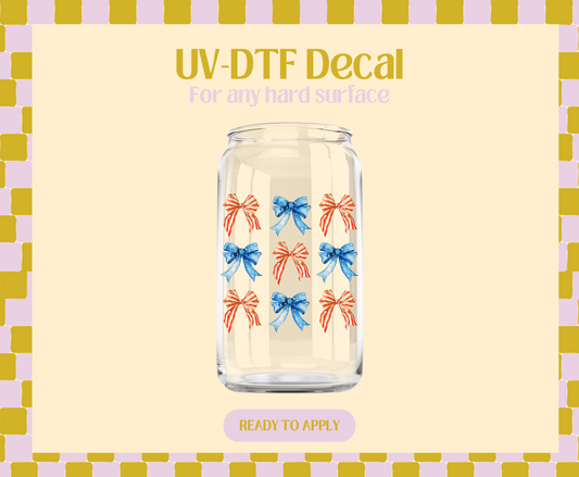 America Coquette UV-DTF Decal