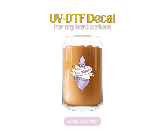 Aqua Tofana UV-DTF Decal
