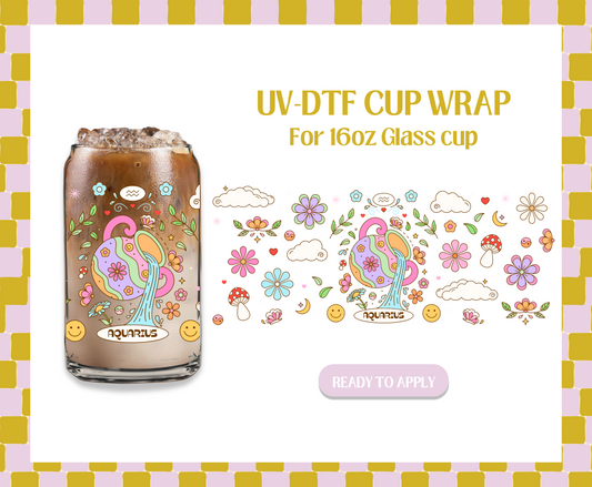 Aquarius UV-DTF Wrap