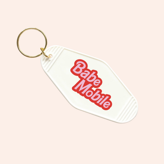 Babe Mobile UV-DTF Keychain