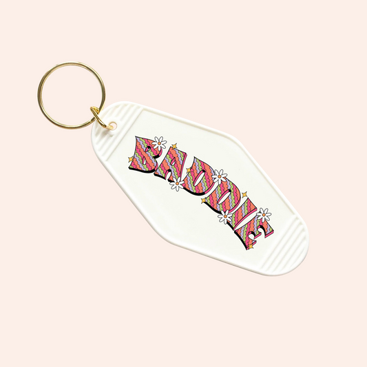 Baddie UV-DTF Keychain