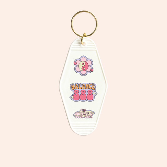 Balance 888 UV-DTF Keychain