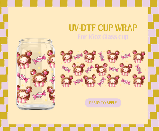 Bear Cakes UV-DTF Wrap