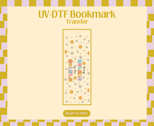 Being delulu is the solulu UV-DTF Bookmark