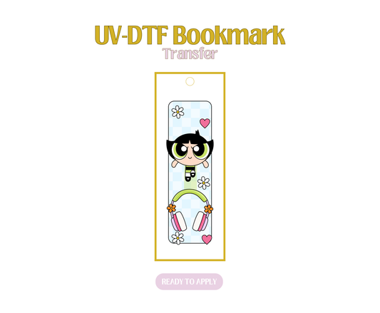 Bookish Puff 3 UV-DTF Bookmark