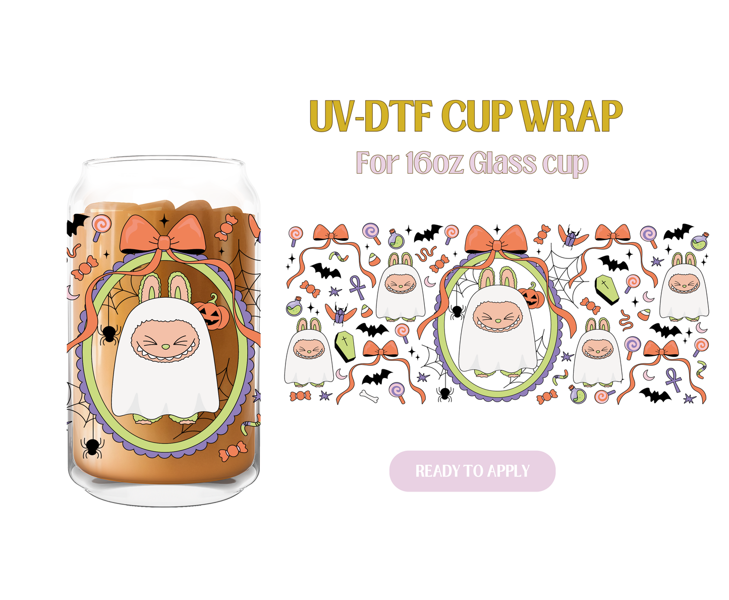 Bubu Ghost Wrap UV-DTF Wrap