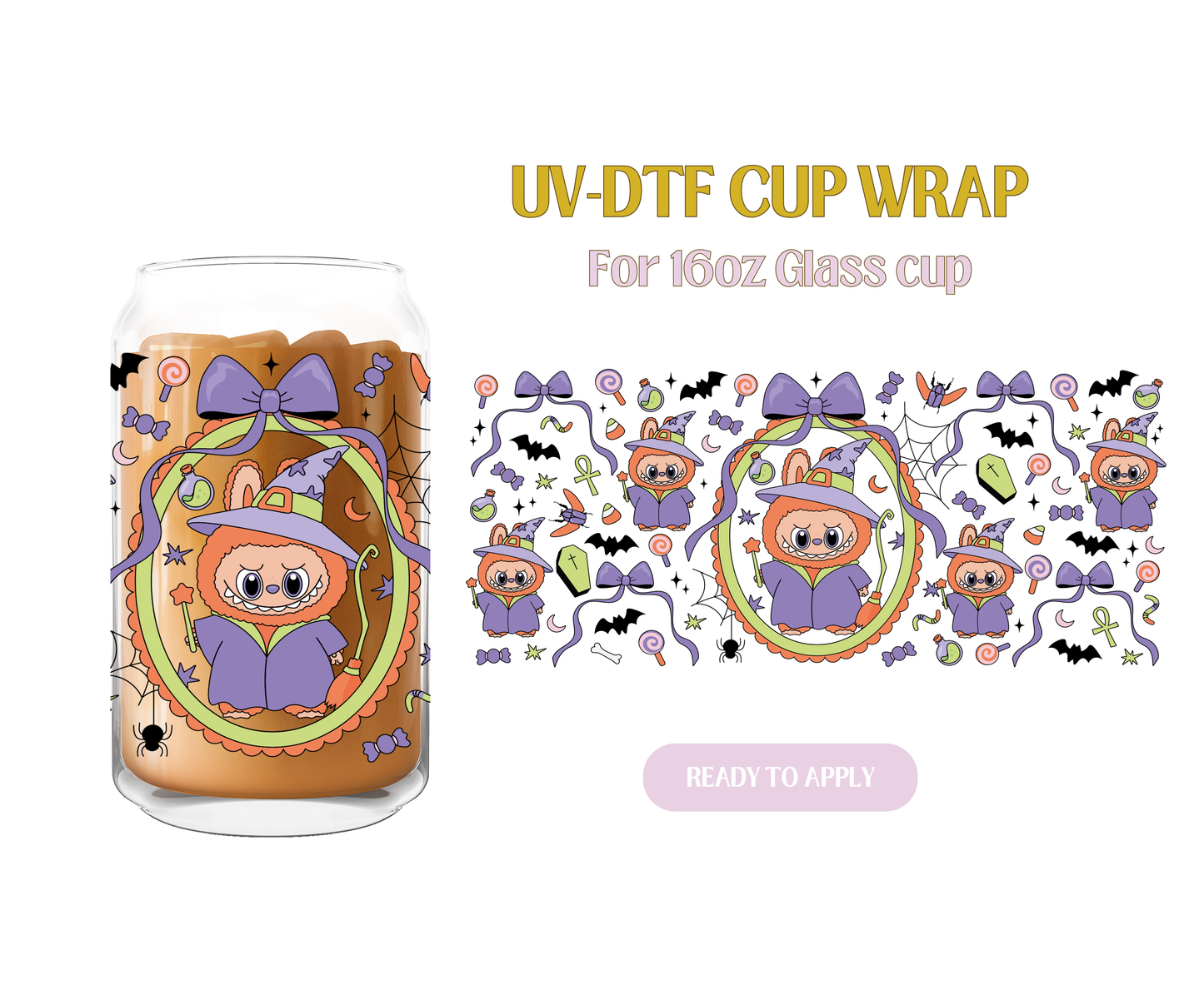 Bubu Witch UV-DTF Wrap