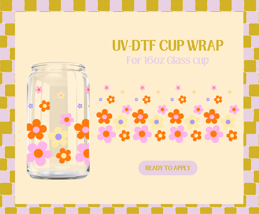 Cutie Flowers UV-DTF Wrap