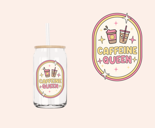 Caffeine Queen UV-DTF Decal