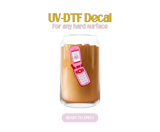 Call Me when The Presidency Ends UV-DTF Decal
