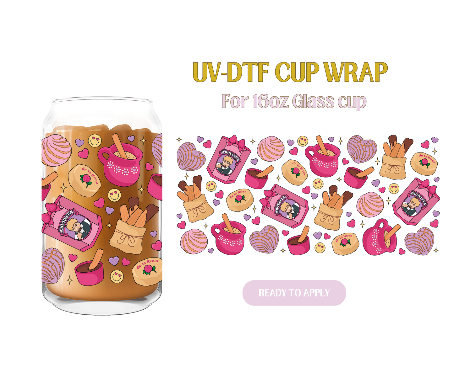 Calorias de Amor UV-DTF Wrap