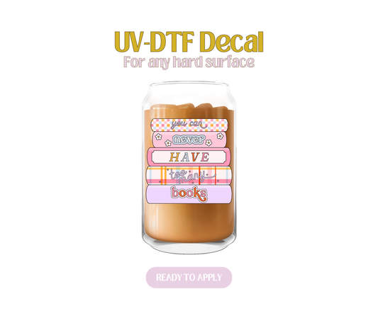 Can Never UV-DTF Decal