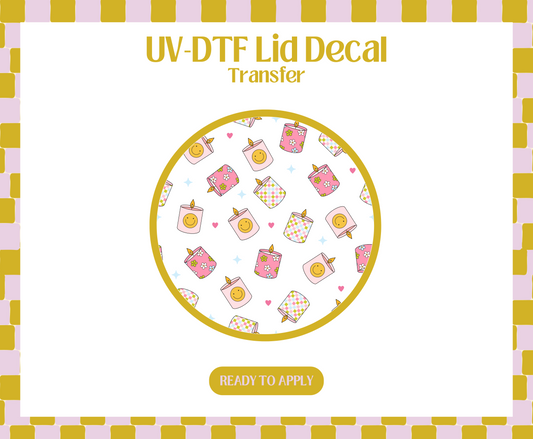 Candles UV-DTF Lid Decal