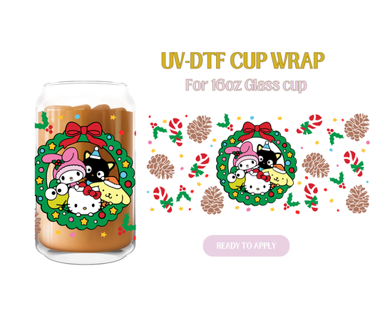 Christmas Kawaii UV-DTF Wrap