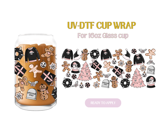 Christmas Spirit UV-DTF Wrap