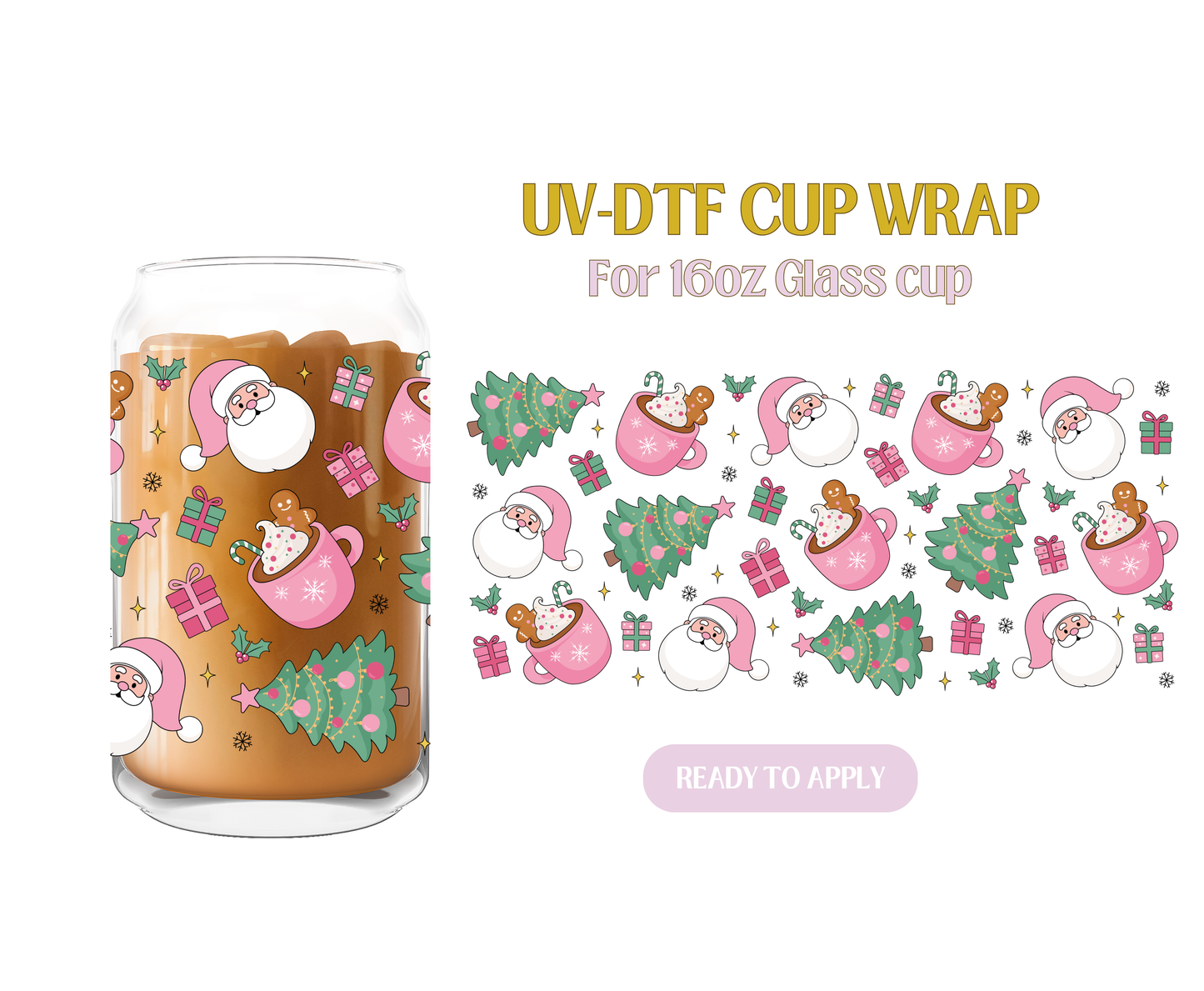 Christmas Things UV-DTF Wrap