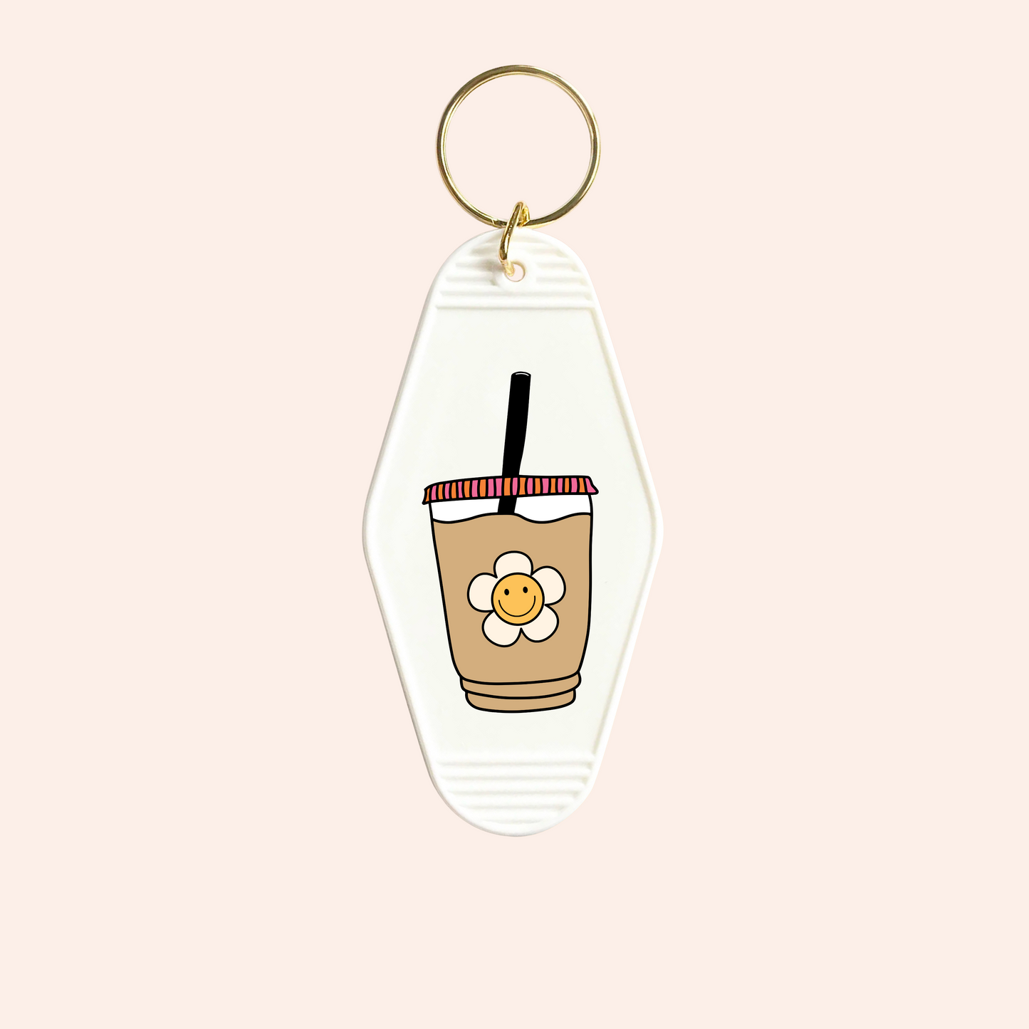 Coffee UV-DTF Keychain